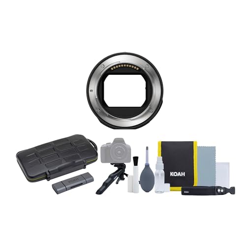 Nikon FTZ II Mount Adapter - Seamless Lens Compatibility for Nikon Z Series Cameras with Fast Autofocus Bundle with Photography Cleaning Kit SD Card Reader and Rugged Memory Storage Case (3 Items)