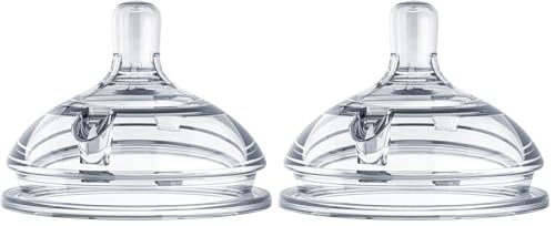 Image of Comotomo Silicone Nipple, Slow Flow | 0-3 Months | 2 Count