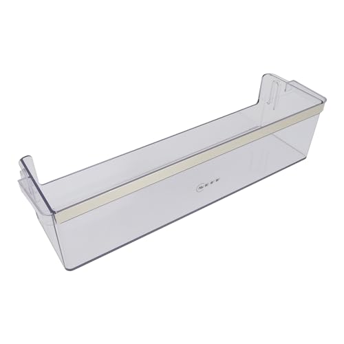 sparefixd Adecuado para estante de puerta NEFF para botellas de leche, bandeja inferior para frigorífico y congelador