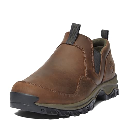 Timberland Mens Mt. Maddsen Slip on Hiking Shoe, Dark Brown, 10.5 US