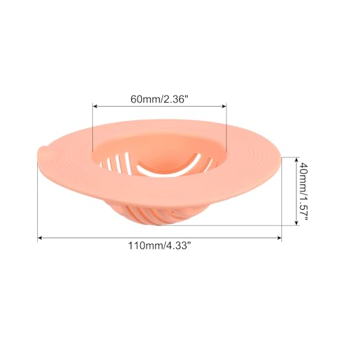 Coladores para Fregadero de Silicona, 4 Piezas, Rosado miniatura 2