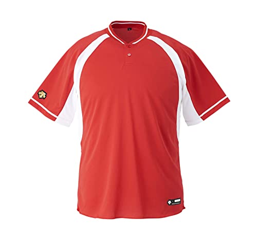 DESCENTE(デサント) 野球 2ボタンベースボールシャツ ホワイト XAサイズ DB103B