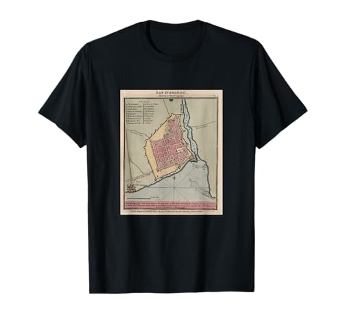 Santo Domingo República Dominicana Mapa Camiseta