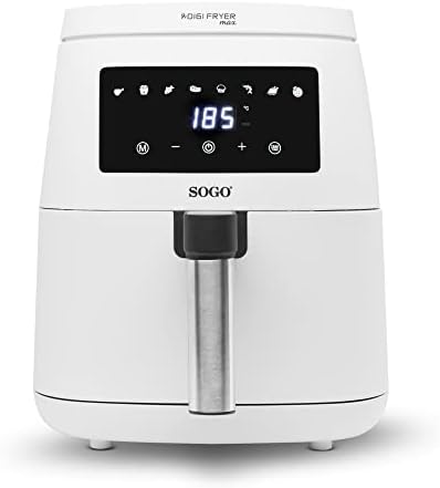 Freidora de Aire | Air Fryer | Touch | Digital | 3.8 Litros | Fríe sin  Aceite | Negro | MasterChef® – MasterChef by Hukën