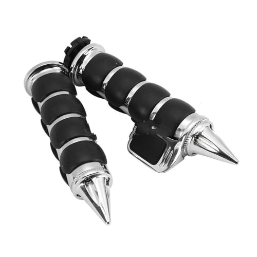 Poignées de guidon moto custom 1 et 7/8 pouce avec accélérateur pour les longs voyages