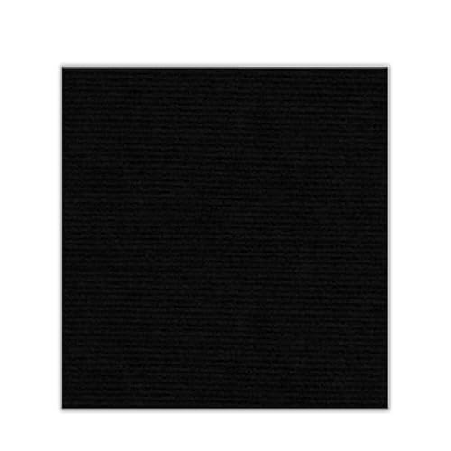 12x12 Inch Peel and Stick Carpet Tiles with Soft Pad Self-Adhesive Removable Floor Squares for Bedroom Office Rental Easy DIY Installation (10 Black)
