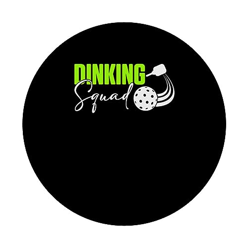 Pickle Ball Pickleball Kitchen PopSockets Swappable PopGrip, Black - Image 3