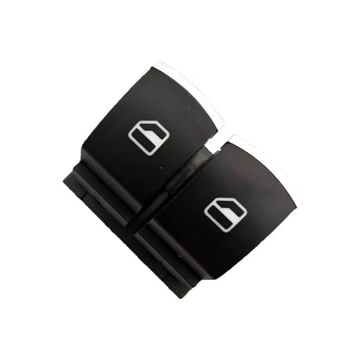 Commande lève-vitre VW Caddy finition chromée haut de gamme avec voyant rouge 4 broches