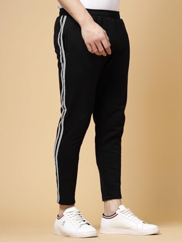 Image of Rigo Regular Fit Printed Cotton Jogger Pants for Men | Casual Wear Lower for Men | Track Pant for Men with Pocket Idol for Gym, Yoga, Sports, Running