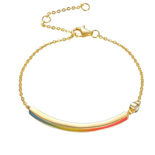 Bracelet argent S925, le cadeau idéal de bijoux colorés pour femme