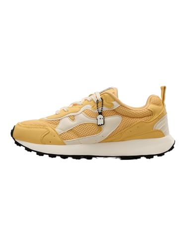 Image of The Souled Store Trailz: Men and Boys Low Top Sneakers Modern Retro Runner Breathable Mesh and Microfiber Suede Cushioned Insole Lugged Outsole Lace Up