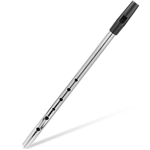 GOOHOCHY C Key Irish Whistle Flute for Beginners Musical Instrument Solid Material Safe and Smooth Design for Developing Rhythm and Music Perception