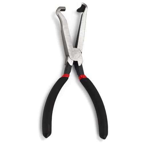 Electrical Disconnect Pliers 37960, Automotive Connector Disconnect Pliers for Cars, Fuel Line Petrol Clip Pipe, Long Spark Plug Disassembly for Push Tab Electrical Connector