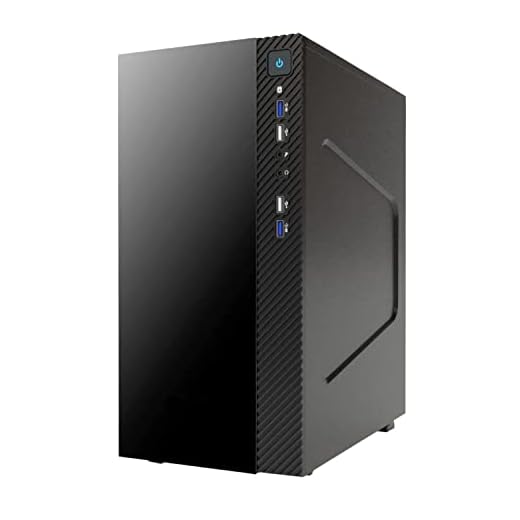 Itek SMALLCOM-G Case Mini Tower, mATX, 2xUSB3, 2XUSB2, Glossy, Nero