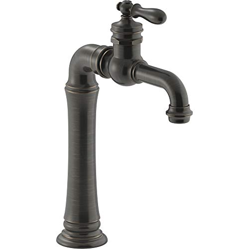 Kohler 72763-9M-2Bz Artifacts Gentleman's Single-Handle Bathroom Sink Faucet, Oil-Rubbed Bronze #TOP17