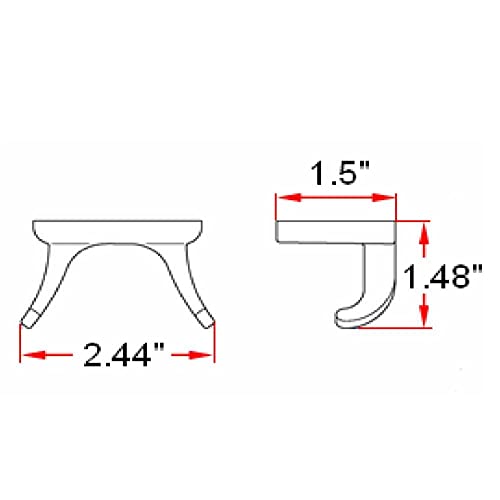 Image of Design House Millbridge Bath Accessories, Robe Hook, Oil-Rubbed Bronze