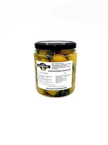 Aceitunas Gordal Especial Ajo (500 gr.)