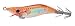 Yo-Zuri Squid Mini Aurora Floating Jig, Luminous Orange, 2-Inch
