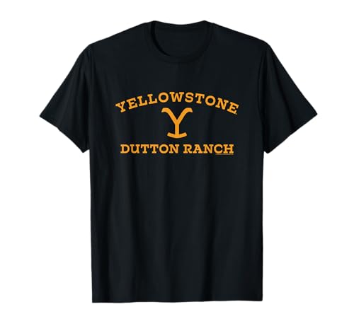 Yellowstone Dutton Ranch Logo Arched Camiseta