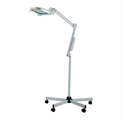 Magnificateur de sol HJMMWT à roulettes pour sublimer les détails du visage chez soi