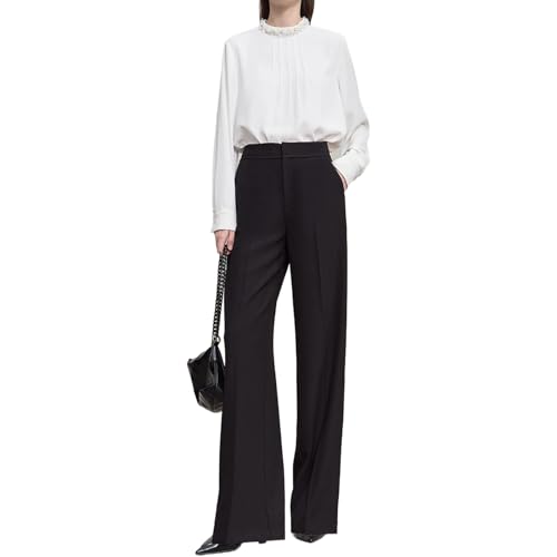 Minimalist Suit Pants Women's Casual Loose Pants Business Basic Trousers