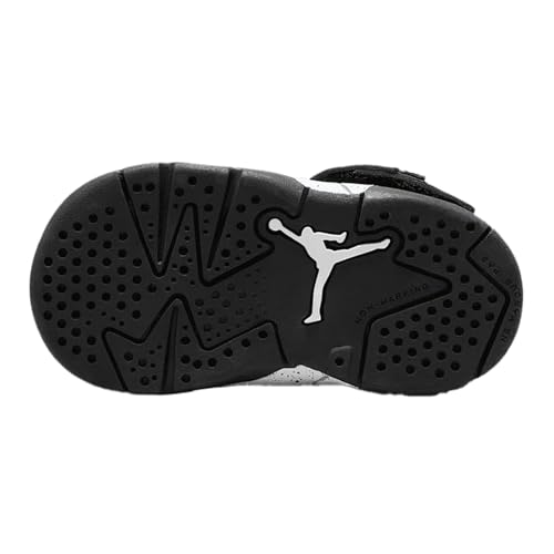 Jordan Flight Club '91 Baby/Toddler Shoes (DM1687-001, Black/White)3