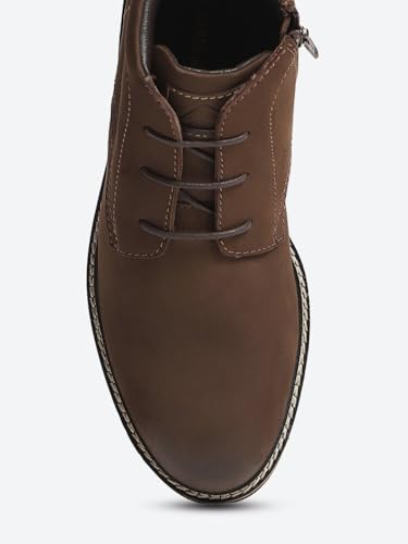 Image of Monte Carlo Tan Casual Chukka Style Ankle Boots for Men Tan-10