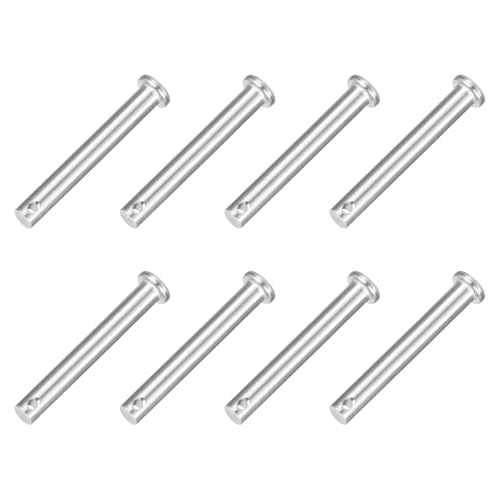 uxcell 8Pcs 5/16" x 2-3/8" Single Hole Clevis Pins, 304 SS Clevis Pins
