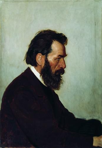 Tableaux peinture sur toile portrait d'Ai Shevtsov 60x90cm SERENDIPITP