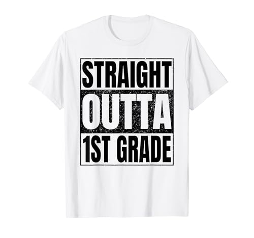 Straight Outta 1st Grade Graduate Class Of 2026 First Grade T�V���c