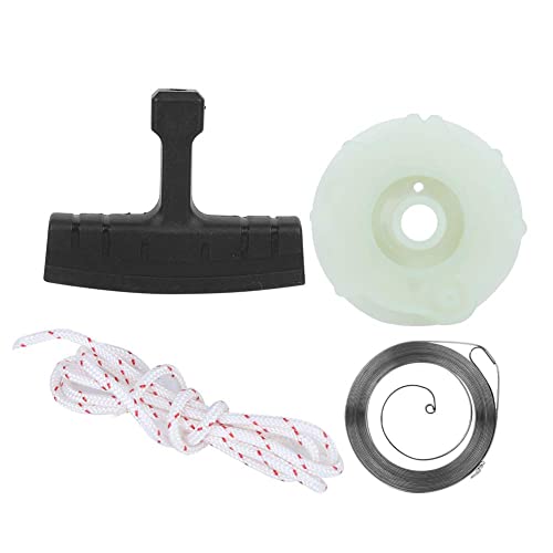 Juego de resortes de polea de arranque de retroceso Equipo eléctrico para exteriores (545 00 80 15530 037817) para motosierras Cover