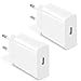 Produktbild iPhone Schnellladegerät USB C Ladegerät 2Pack, 20W USB C Power Adapter für Apple iPhone 15 Pro Max/15 Plus/14/13/12/11/SE, iPhone Netzteil USB C Stecker Ladestecker USB C Charger Ladeadapter Steckdose
