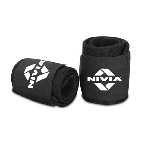 Nivia Orthopedic Basic Wrist Support, Gym Wrist Support for Men & Women, Strap for Pain Relief, Wrist Supporter for Gym & Sports Activities, Gym Accessories, Neoprene (Pack of 1) (Free Size, Black) (B07W3F95J9) Amazon Price History, Amazon Price Tracker