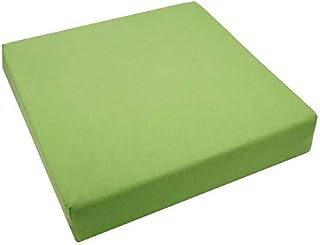 Lekoni - Cojín de Microfibra (40 x 40 cm, 2 cm), Color Verde Claro