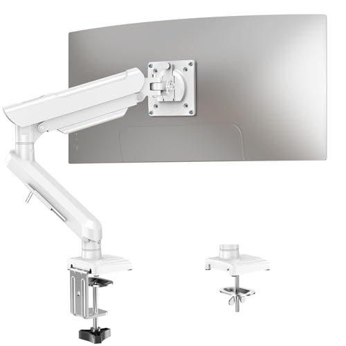 Single Monitor Desk Mount, 13-32 inch Adjustable Gas Spring Monitor