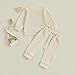 Baby Boy Fall Clothes Set Long Sleeve Crewneck Sweatshirts Pants Infant Newborn Waffle Outfits 6 12 18 24 Months 2T (Mama Boy Beige, 12-18 Months)