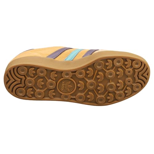 Image of adidas Gazelle Indoor Men's Sneaker, Glow Orange /Shadow Violet /Off White, Size 6