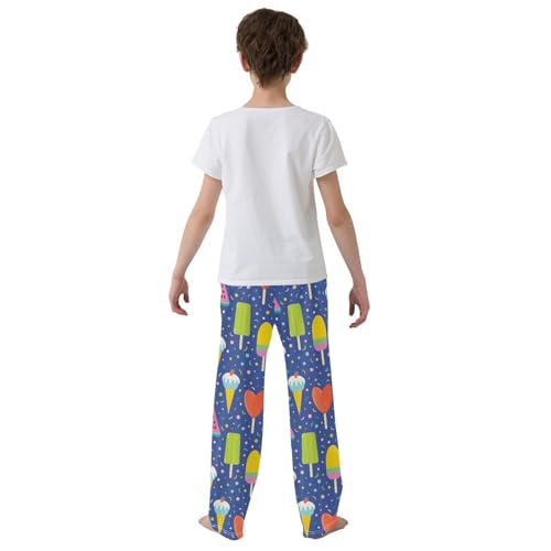 Ice Cream Popsicles Boys Pants for Kids Jogger Pants with Pockets S-XL3