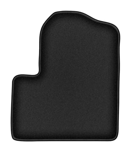 Tapis conducteur caoutchouté Ford Connect Kombivan 2003-2012 noir