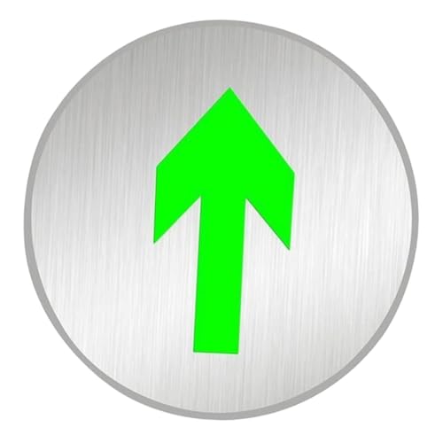 Panneau de sortie de secours fléché droite signalisation sol - 2