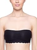 sloggi Damen ZERO Feel Lace Bandeau Bustier, Black, S