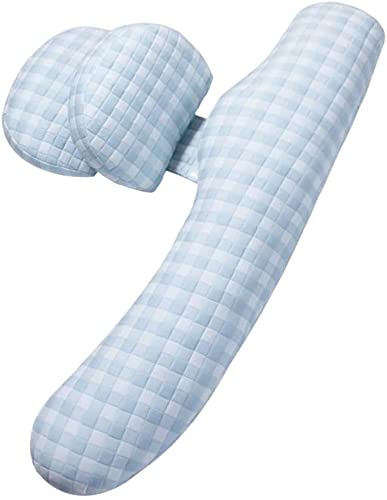 Coussin de corps complet en U amovible pour soulager le dos et la taille pendant la grossesse