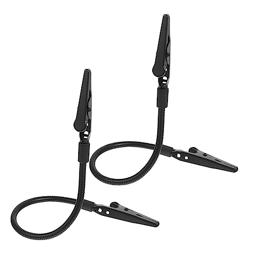 EXCEART 2st -befestigungswerkzeug Bild-foto-clips Metalldrahtklammer Memo-notizclips Memokartenhalter Tischmenü Rostfreier Stahl Geschäftskartenhalter Selbstgemacht Individuell