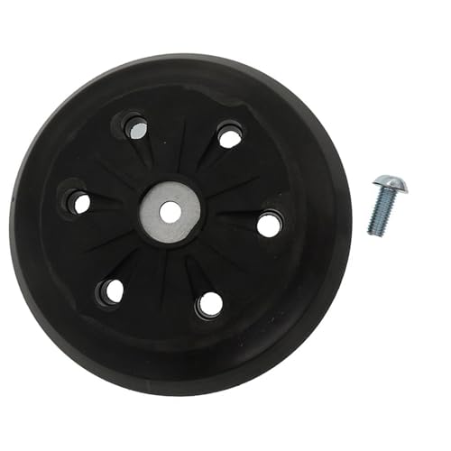 BVFDPPWQ 6 Inch 6 Hole Polishing Wheel Backing Pad for Electric Grinding and Buffing Tool, Enhances Work Efficiency Grinding Pad with Auto Adhesive