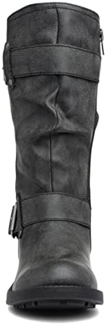 Rocket Dog Women's Biker Boots, Black Galaxy, 4 UK | Image 2