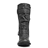 Rocket Dog Womens/Ladies Trumble Faux Leather Biker Boots (6 UK) (Black) #2