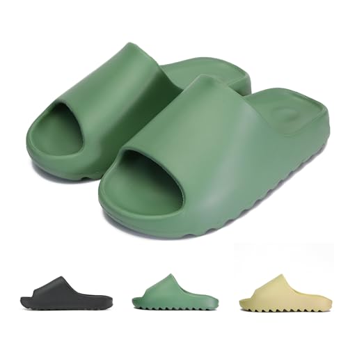 Sandales de bain antidérapantes Cozy Slides en caoutchouc contre les sols glissants