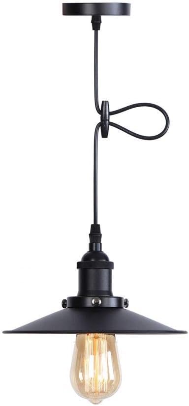 Suspension ZR98US luminaire métal rétro pour illuminer chaleureusement votre salon