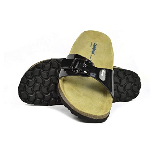 Sanosan Malaga mules blanches ajustables pour pieds sensibles - 4