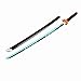 WYFFF Demon Slayer Sabre, Épée de Samouraï Jouet, Demon Slayer Cosplay, Katana en Bois avec Gaine, Objets de Collection en Bois Exquis